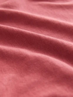 Roze/Groen/Wit/Geel strepen/palmprint - Set van 5 T-shirts met kapmouwtjes