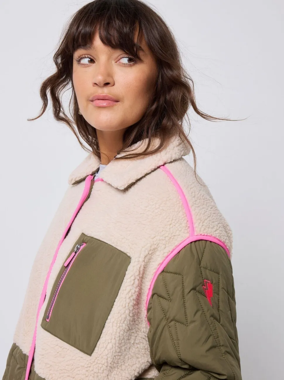 SCAMP & DUDE Fleece/Quilted Coat