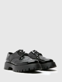 Schuh Laina Chunky Patent Brogues
