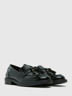 Schuh Layne Patent Tassel Loafers