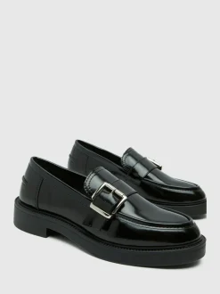 Schuh Lilac Buckle Shoes