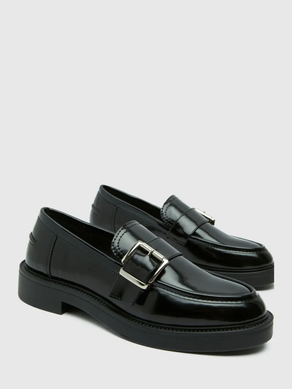 Schuh Lilac Buckle Shoes