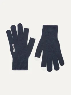 Sealskinz Blue Hanworth Solo Merino Gloves