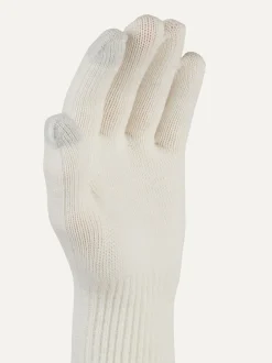 Sealskinz Cream Hanworth Solo Merino Gloves