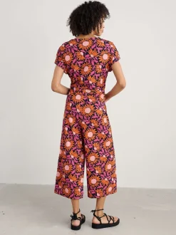 Seasalt - Tenger - Rose - Jumpsuit van Trellis, met wijde pijpen