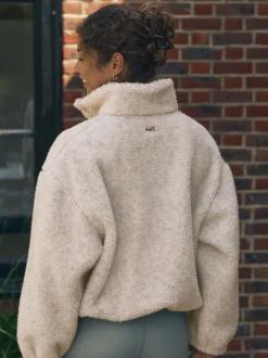 self. Buttons Neck Jumper