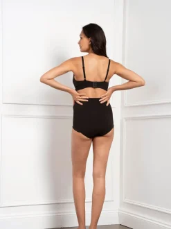 Seraphine Katoenen Geribbelde Jersey Zwangerschaps- en Postpartumonderbroeken 5 Pack