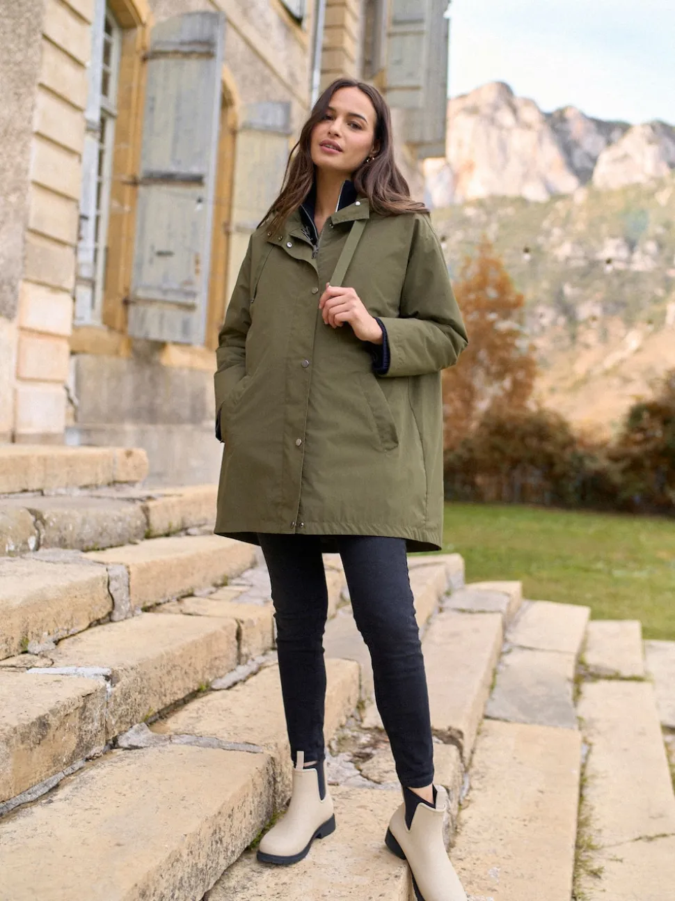 Seraphine Maternity & Babywearing Versatile Coat with Separate Inner Quilted