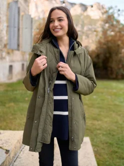Seraphine Maternity & Babywearing Versatile Coat with Separate Inner Quilted