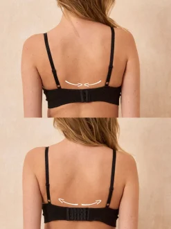 Seraphine Maternity & Nursing Cotton Rib Jersey Bras 2 Pack