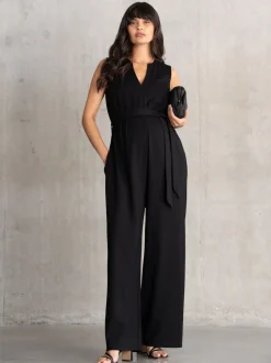 Seraphine Maternity Black Jumpsuit