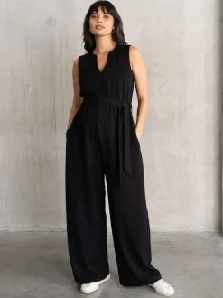 Seraphine Maternity Black Jumpsuit