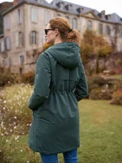 Seraphine Maternity Green Lightweight Parka