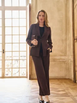 Seraphine Maternity Overbump Fluid Wide Leg Trousers