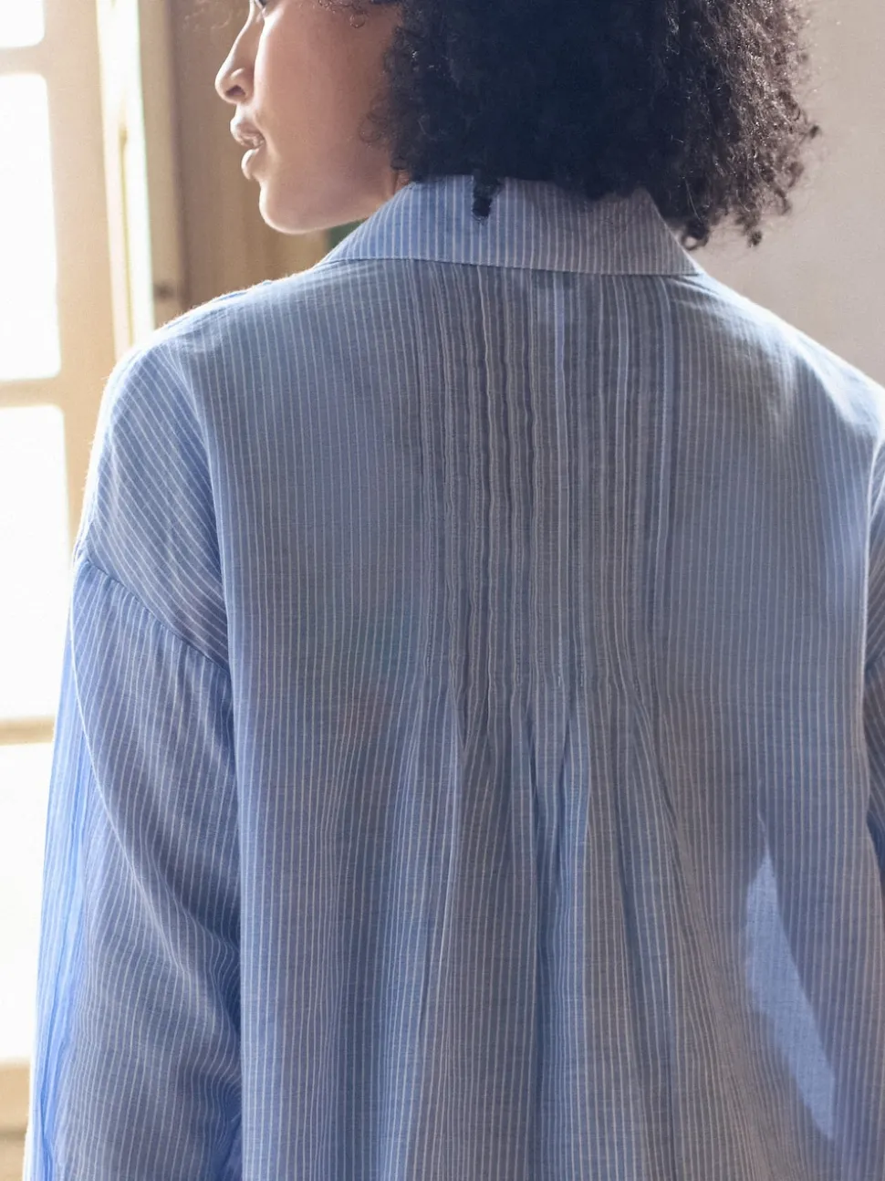 Seraphine Maternity Pintuck Shirt