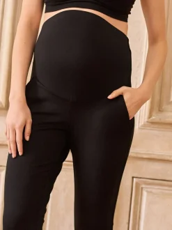 Seraphine Maternity Work Black Trousers