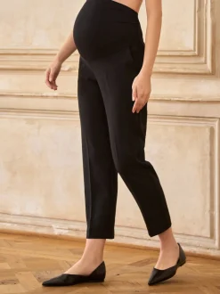 Seraphine Overbump Maternity Tailored Premium Tapered Work Trousers
