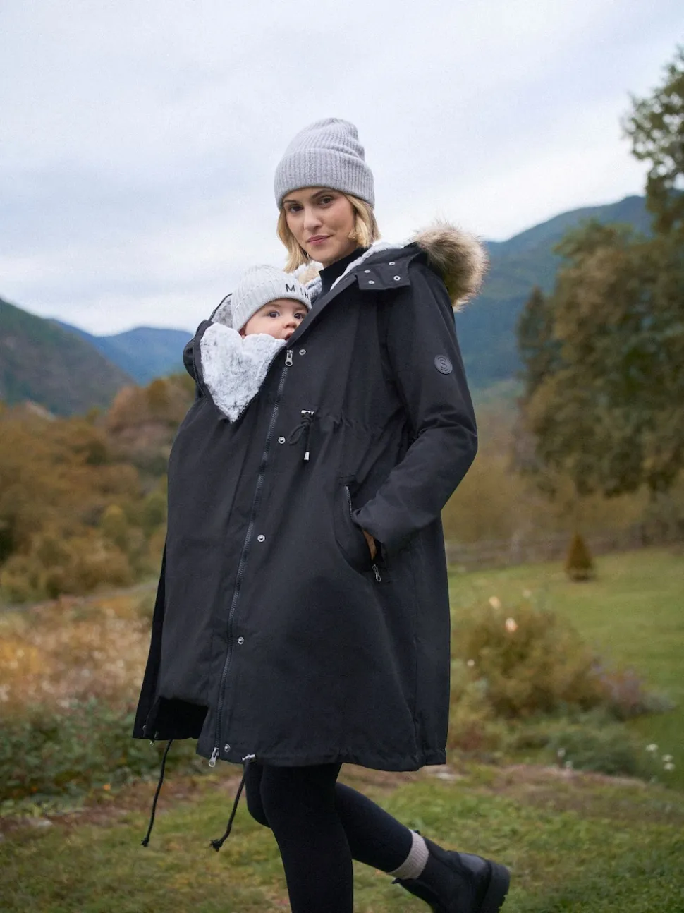 Seraphine Premium 3 in 1 zwangerschapsparka voor het dragen van baby's
