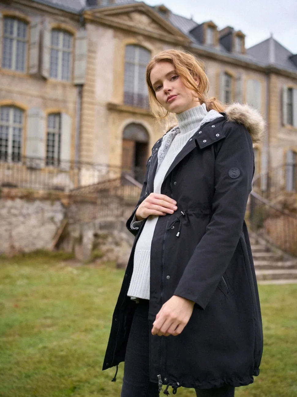 Seraphine Premium 3 in 1 zwangerschapsparka voor het dragen van baby's