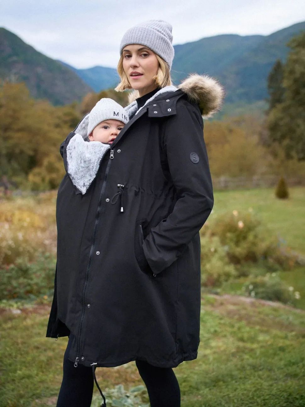 Seraphine Premium 3 in 1 zwangerschapsparka voor het dragen van baby's