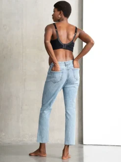 Seraphine Premium Slim-Fit Zwangerschapsjeans van Biologisch Katoen Onder de Buik