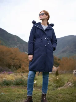 Seraphine Premium Sub-Zero donsgevulde 3-in-1 zwangerschaps- en draagparka