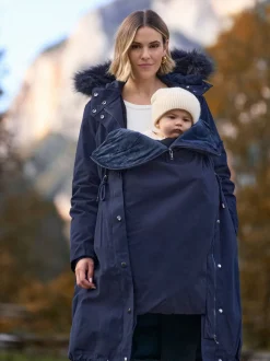 Seraphine Premium Sub-Zero donsgevulde 3-in-1 zwangerschaps- en draagparka