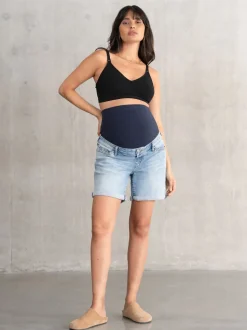 Seraphine Zwangerschapsbroek Blauw Denim