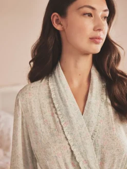 Shabby Chic by Rachel Ashwell® Groene Ditsy Print Kamerjas