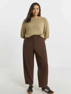 Simply Be Tailored Barrel Leg Trouser