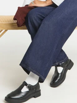 Simply Be T-Bar Brogue Mary Jane Shoes