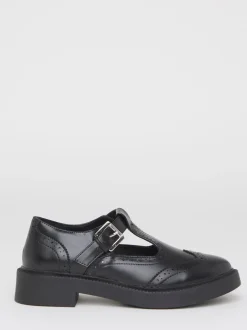 Simply Be T-Bar Brogue Mary Jane Shoes