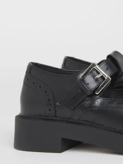Simply Be T-Bar Brogue Mary Jane Shoes