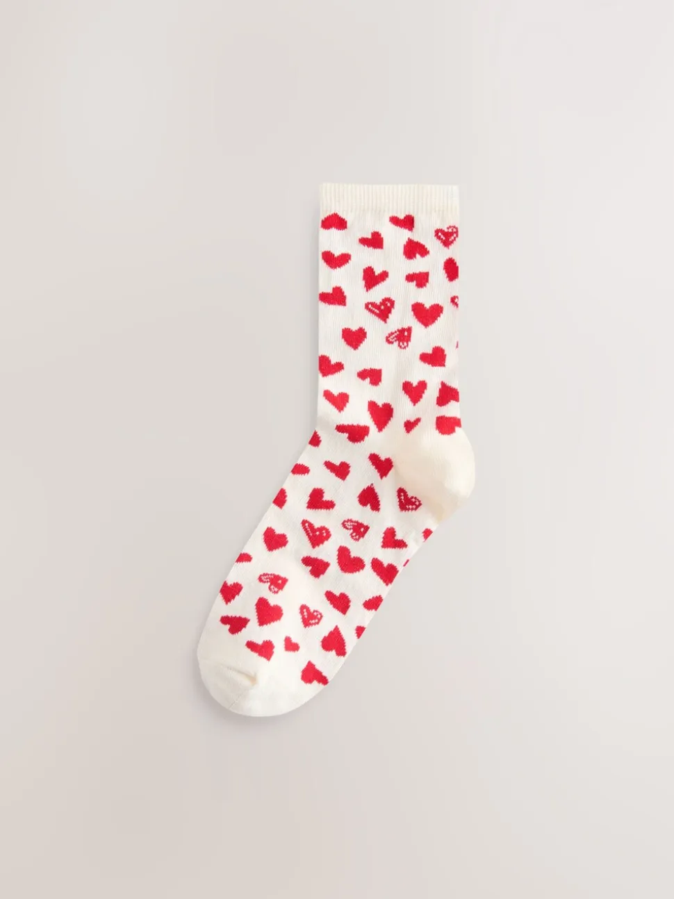 Sketchy Heart - Set van 4 paar enkelsokken
