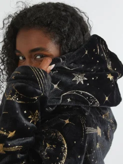 Skinnydip Celestial Gold Blanket Hoodie