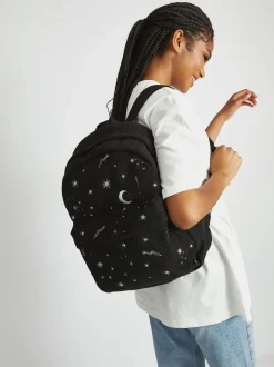 Skinnydip Celestial Silver Cord Backpack