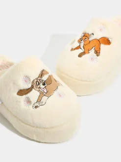 Skinnydip Disney Fox and The Hound Slippers