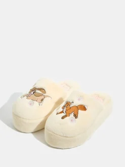 Skinnydip Disney Fox and The Hound Slippers