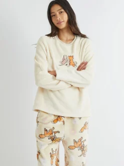 Skinnydip Disney Fox and The Hound Fleece Pyjamas Set