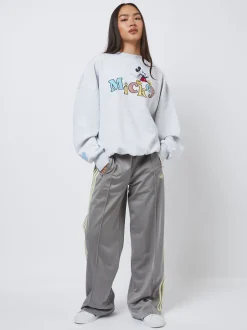 Skinnydip Disney Mickey Gingham Sweatshirt