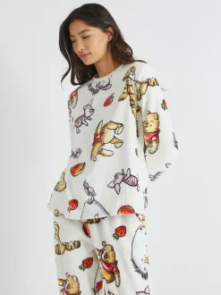 Skinnydip Disney Winnie The Pooh Fleece Pyjamas Set