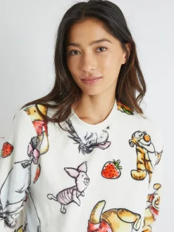 Skinnydip Disney Winnie The Pooh Fleece Pyjamas Set