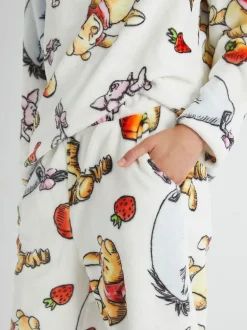 Skinnydip Disney Winnie The Pooh Fleece Pyjamas Set