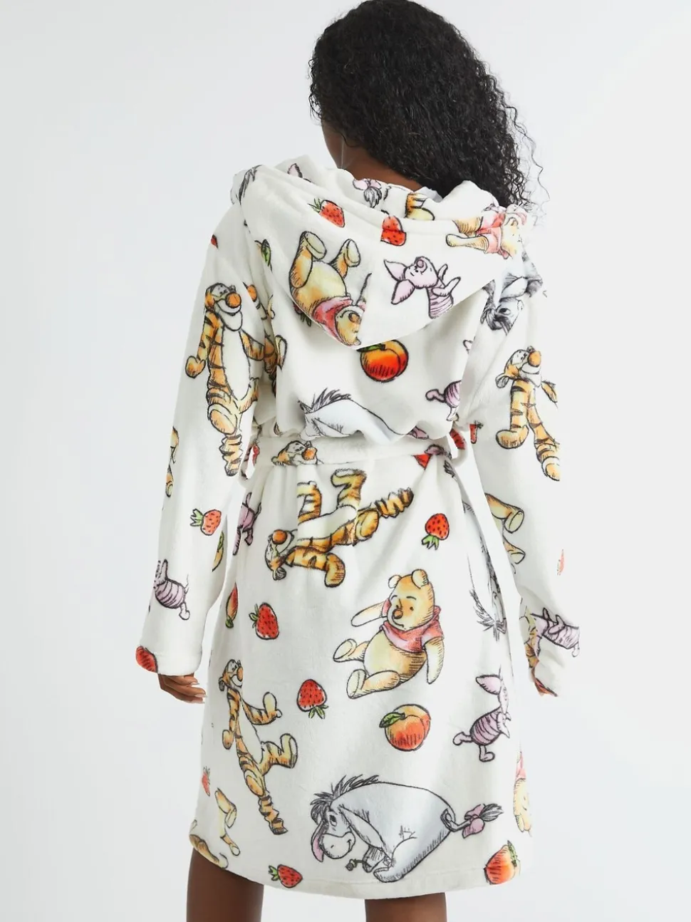Skinnydip Disney Winnie The Pooh Fruit Dressing Robe