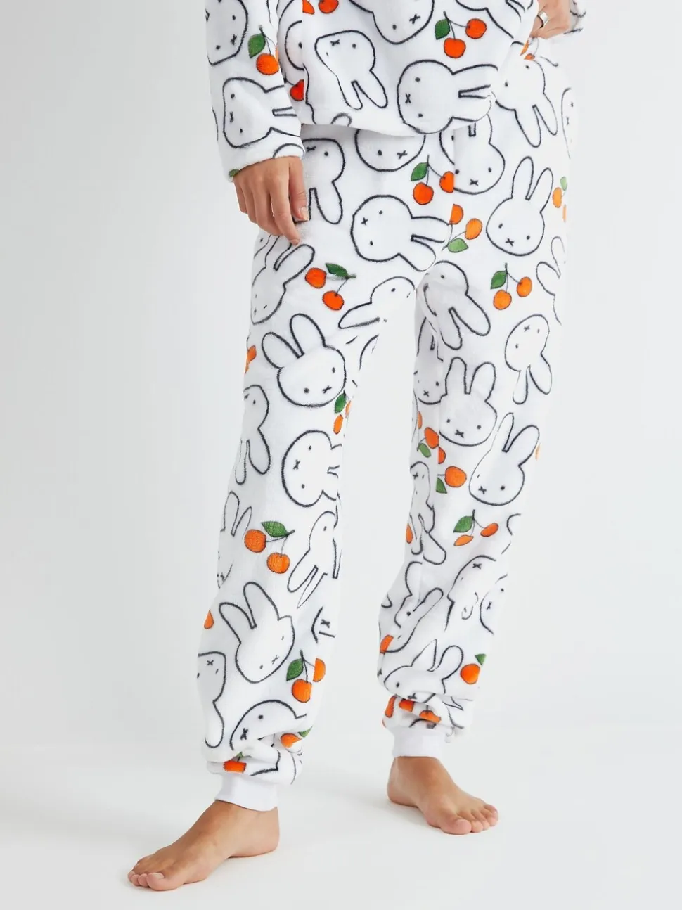 Skinnydip Miffy x Cherry Fleece Pyjamas Set