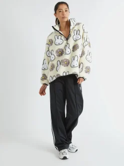 Skinnydip Miffy x Flower Longline Fleece