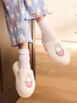Skinnydip Miffy x Pink Dress Slippers
