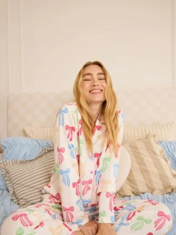 Skinnydip Multicolour Bow Pyjama Set