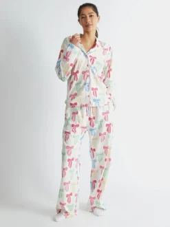 Skinnydip Multicolour Bow Pyjama Set