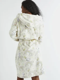 Skinnydip Peanuts x Skinnydip Snoopy Rainbow Print Dressing Robe